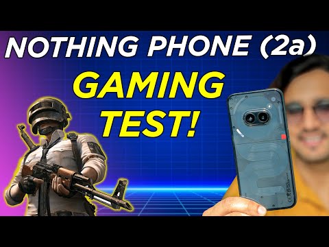 Nothing Phone (2a) 1 Hour BGMI and COD: Mobile Gaming Test 🚀