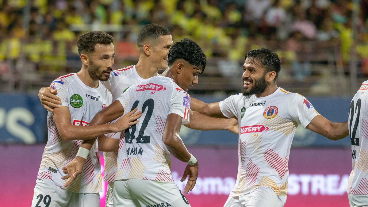 Kerala Blasters vs East Bengal highlights, KBFC 2-4 EBFC, ISL 10: Mahesh, Saul among the goals as Red and Gold keep playoff hopes alive