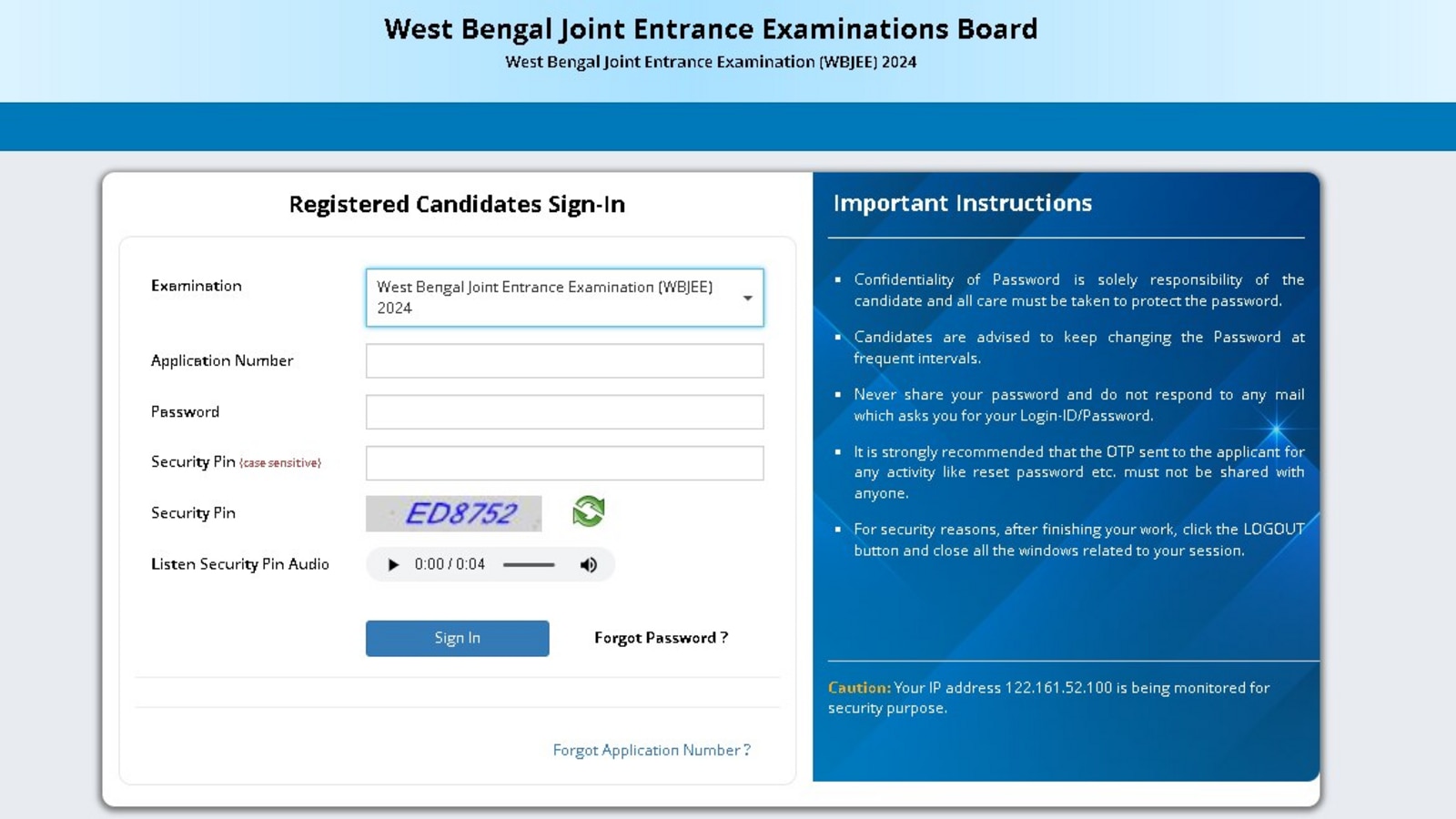 WBJEE 2024 admit cards released on wbjeeb.nic.in. Direct download link here, a step-by-step guide